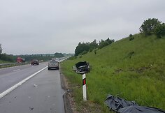 Dviejų BMW avarija netoli Kryžkalnio