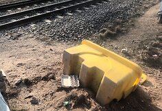Geležinkelio pervaža Pavilnyje, kurioje įvyko incidentas