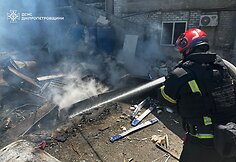 Rusijos atakos prieš Dniprą pasekmės