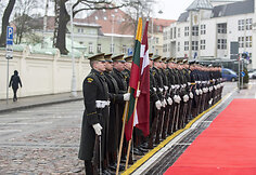 Lietuvoje su oficialiu vizitu lankėsi Latvijos kariuomenės vadas generolas leitenantas Raimondas Graubė.