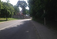 Avarija ties smegduobe Rasų gatvėje