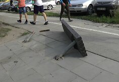 &bdquo;Chevrolet Corvette&ldquo; avarija Vilniuje ir jos pasekmės