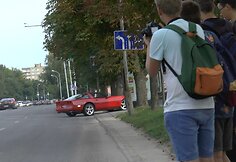 &bdquo;Chevrolet Corvette&ldquo; avarija Vilniuje ir jos pasekmės