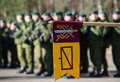 Lengvosios pėstininkų brigados „Aukštaitija“ kovinės vėliavos įteikimo ceremonija