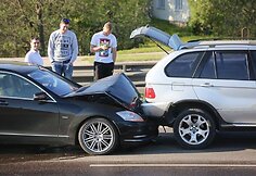 Tūkstantmečio gatvėje susidūrė keturi automobiliai