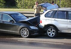 Tūkstantmečio gatvėje susidūrė keturi automobiliai