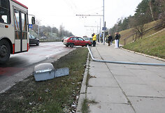 Avarijos vietoje