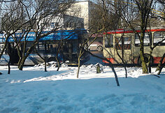 Sugedęs autobusas sustabdė troleibusus