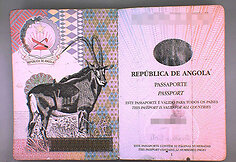 Suklastotas Angolos pasas