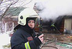Gaisro vietoje