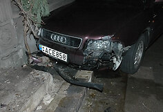 Apdaužytas Audi