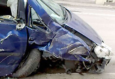 Sudaužytas automobilis