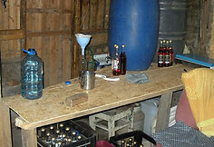 Alkoholio falsifikatų fabrikėlis