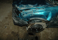 Automobilis po avarijos