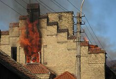 Gaisro vietoje