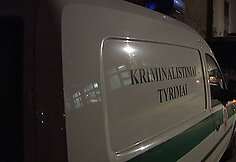 Policijos ekspertai prie mokyklos