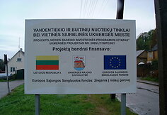 Ukmergėje įrengiami nuotekų tinklai