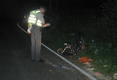 Policija avarijos vietoje
