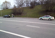 „Škoda“ ir „Mitsubishi“ susidūrimas