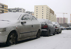 Kiemas, kuriame supjaustytos automobilių padangos
