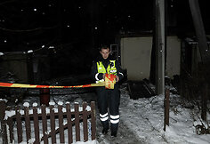 Policija įvykio vietoje