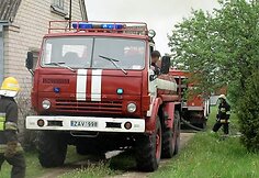 Gaisras Ukmergės rajone