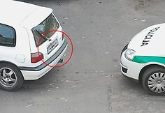Keisti automobilio numeriai