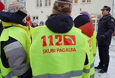 Akcija, kuria populiarinamas pagalbos numeris 112
