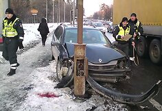Avarijos vietoje