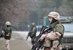 Baigiamosios karių pratybos Kazlų Rūdoje