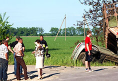 Avarijos vietoje