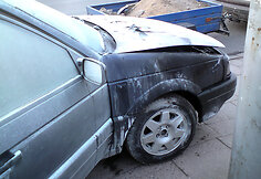 Apdegęs automobilis