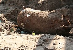 Tauragėje rasta bomba