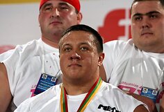 Antrąją vietą užėmęs Michailas Kokliajevas iš Rusijos