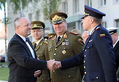 Ministro Juozo Oleko sveikinimas