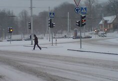 T.Kosciuškos gatvė šeštadienį.
