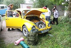 „Vabalais“ vadinamų automobilių entuziastai savaitgalį šventė sezono uždarymą.