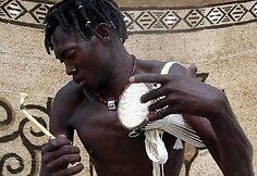 Grupės „Amafrica“ muzikantas