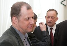 Vytautas V. Landsbergis ir Kornelijus Platelis