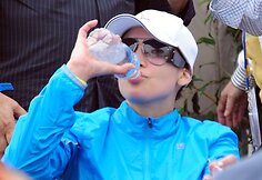 Jennifer Lopez dalyvauja labdaringame triatlone Malibu