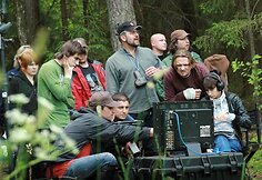 Filmo &bdquo;Tadas Blinda. Pradžia&ldquo; filmavimo aik&scaron;telėje
