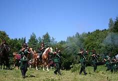 Filmo „Tadas Blinda. Pradžia“ filmavimo akimirka