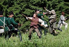 Filmo „Tadas Blinda. Pradžia“ filmavimo akimirka
