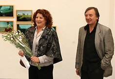 Larisa Kalpokaitė su vyru
