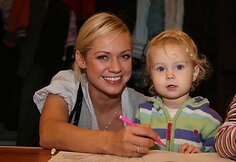Ingrida Martinkėnaitė su dukra Marija