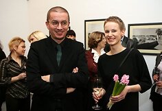 Aleksandras Pogrebnojus su drauge Salomėja