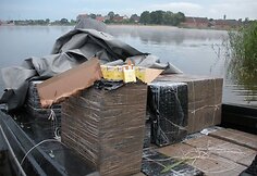 Kuršių mariose sulaikyti kateriai su rusiškomis cigaretėmis