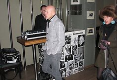 Paminėti baro jubiliejaus atėjo ir aktorius R.Rudokas.