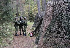 Nemenčinėje, vyksta tarptautinės pratybos „Stiprus Liūtas“.