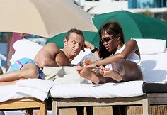 Romantiškoji porelė – supermodelis Naomi Campbell ir Rusijos milijardierius Vladimiras Doroninas